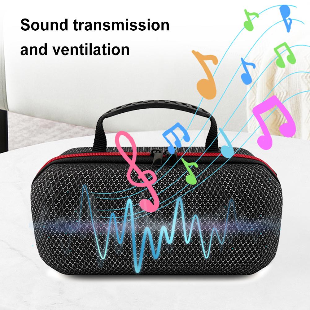 Für Marshall Middleton II Tragetasche EVA Reise Schutzhülle Stoßfest Trageorganizer Aufbewahrungstasche für JBL Charge 6