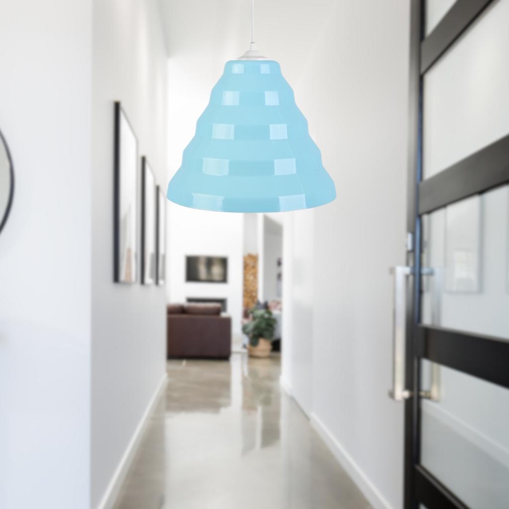 Bolton Tekli Mavi Mika Sarkıt Çocuk Odası Avize Antre Hol Cafe Aydınlatma