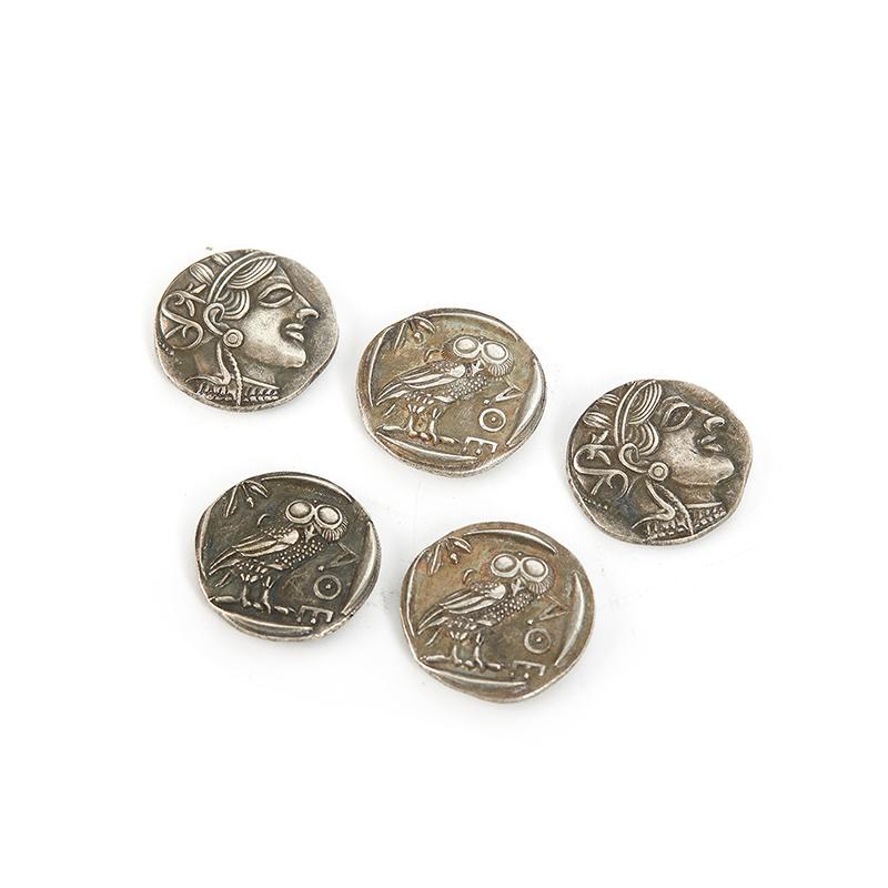 Vintage antike griechische Gedenkmünzensammlung, Heimdekoration, Geschenk, Kunsthandwerk