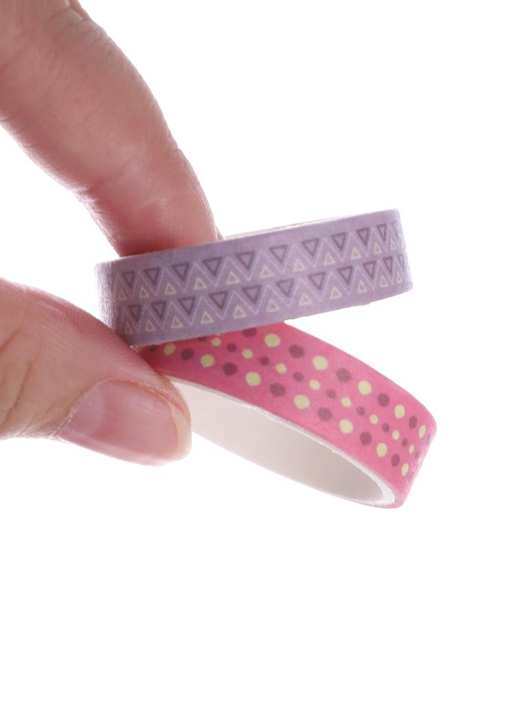 5rolls/box Kawaii Colored Washi Tape Beautiful Decoration Washi Masking Tape Scrapbooking Stationary School Supplies Washi Tape