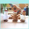 Adorable Plush Bubble Blowing Chicken Keychain Cute Soft Pp Cotton Stuffed Animal