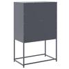 Sideboard Anthracite 68.5 x 38.5 x 107 cm Steel