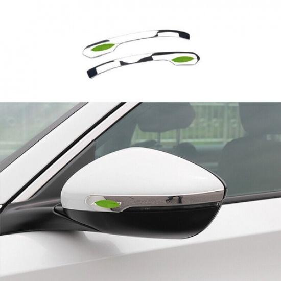For Honda Accord 2018- Steel Chrome Rear View Mirror Anti-Scratch Strip Trim