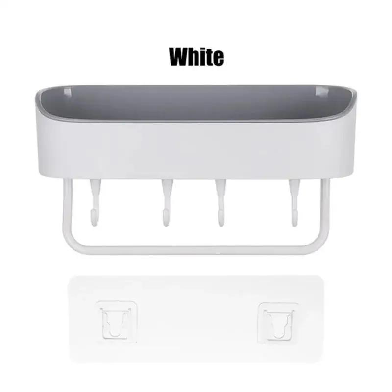 Xiaomi Bathroom Storage Rack Multifunctional Bathroom Wall No Punching Storage Rack Toilet Towel Washbasin Wall Hanging