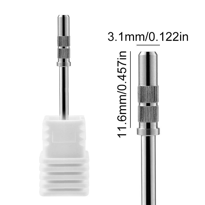 Diamond Milling Cutter Nail Drill Bits Set For Manicure Accessory Pedicure Eletric Machine Nail Bit Brush Burr Tool