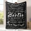 Friend Blanket Flannel Digital Print Blanket Lunch Break Blanket Birthday Christmas Gift