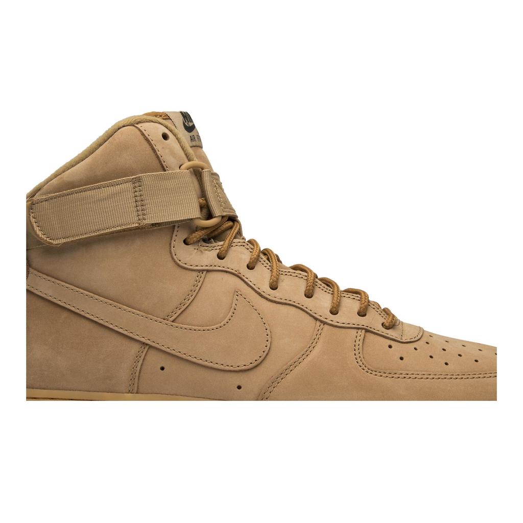Nike Air Force 1 High '07 LV8 WB 'Flax' (Unisex) Flax / Flax-Outdoor Green-Gum Li Skateboard Shoes 882096 200