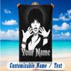 Beach Towel Custom Name Text, Quick Dry Large Towel For Beach HomeElvira Mistress of the Dark