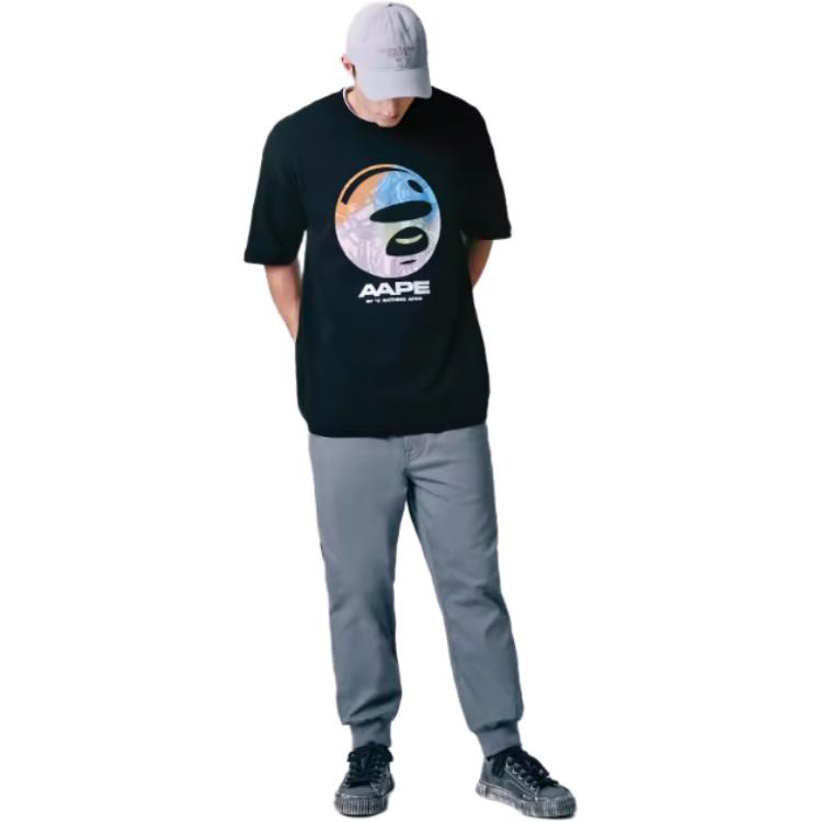 Aape By *A Bathing APE® Logo print T shirt AAPTEM1449XXM