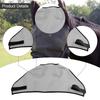 Horse Fly Mask Without Ears Face Cover Guard Mesh Eye Mask Comfortable Lightweight Sun Protection for Equestrian Stable COB