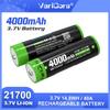 VariCore 3.7V VC-2140 4000mAh 21700 Button Top For Flashinglight High-capacity 40A discharge Power Tool 100% Original Lithium Battery