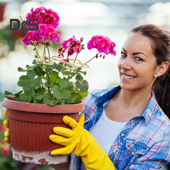 Plant Stem Holder Monstera Plant Stabilizer Metal Plant Support Stem Stabilizer for Indoor Plants Potted Flowers Upright Growth