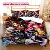 Cartoon Pattern Bedding Quilt Set Quilt Cover Pillowcase Home Decoration Birthday Gift (1 * Duvet Cover + 2 * Pillowcase, Without Core)