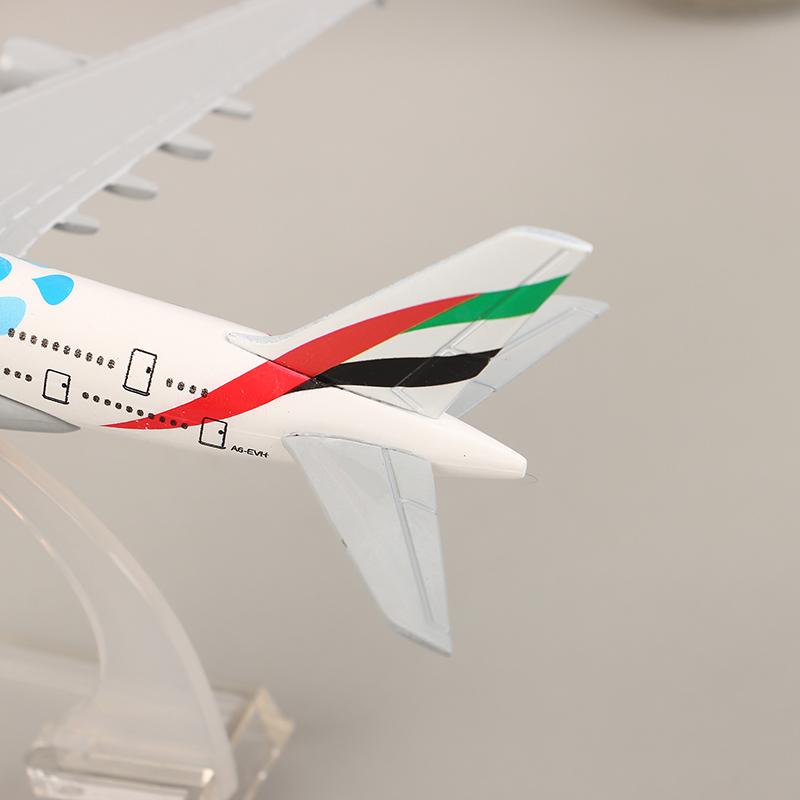 16Cm Alloy Aircraft Model Of Uae Expo Air  Airlines Airways Airplane Model Airplane Diecast Metal Planes Ornament