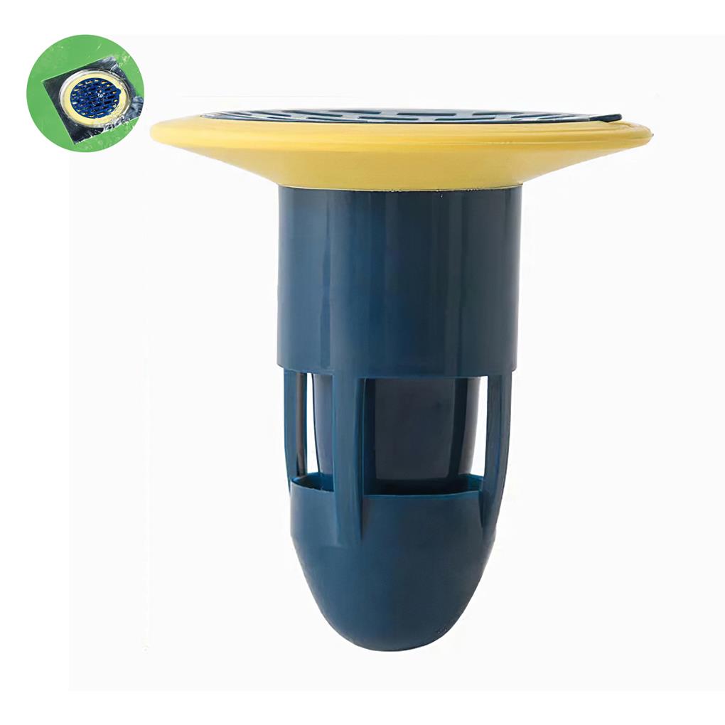 Floor Strainers Straining Cover Plug Bathroom Shower Anti-odor ABS Drain Core Anti-corrosion Water Filter with U-shaped Seal