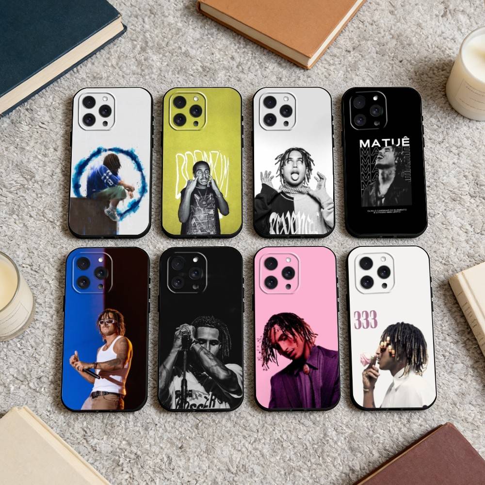 Rapper M-Matue 333 Album Phone Case For iPhone 16,15,14,13,12,17,Pro Max,Plus Silicone Black Case
