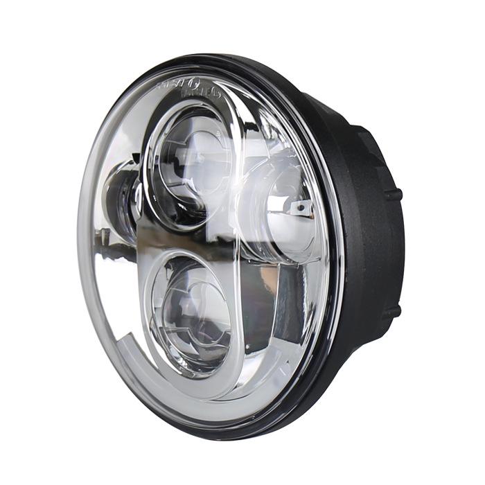 Bestseller 5,75" LED Scheinwerfer für Harley: Hohe Helligkeit, Fern-/Abblendlicht, Perfekt für Motorradumbau