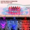 Smart Sonic High Frequency Hair Comb with Colorful Light Microcurrent Head Massager Tooth Rolling Massage Hair Care Device