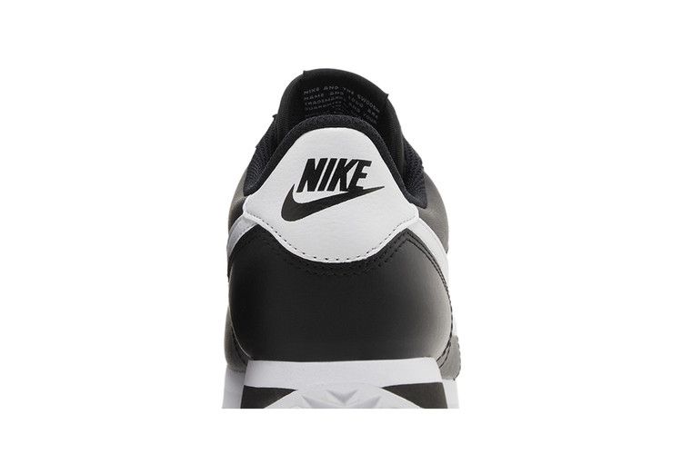 Women's Sneakers Nike Cortez Leather Black White (Women's) Black/White