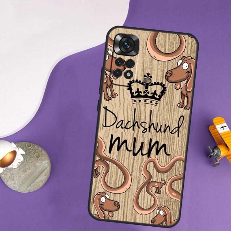 

Dachshund Sausage Dog Case For Xiaomi Redmi Note 14 13 Pro 12 9 10 11 Pro 10S 11S 12S Redmi 14C 13C 10C 12C Cover Redmi Note 11S