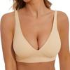LetsJoli Women's Wire-Free Full Coverage Bra