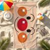 Cartoon A-Anpanman-S cute Towel Large Quick-Drying Microfiber soft Beach Towel for Travel Fitness Sauna Bathing Camping