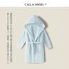 Calla Angel New York Children's Bathrobe, Terry Cloth, 100% Extra-Long Staple Cotton, Soft, Absorbent, Cute, Unisex, Gift for Kids, Bath, Pool, Bathin