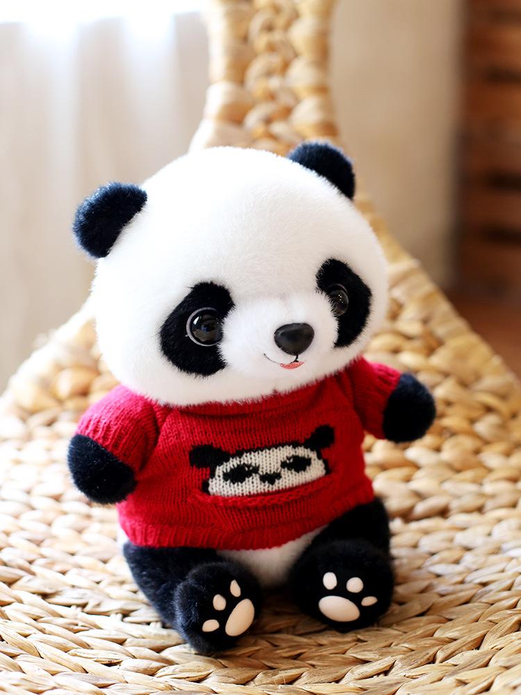 Cute Drag Panda Plush Toy Giant Panda Doll Panda Doll Panda Gift Can Be Added