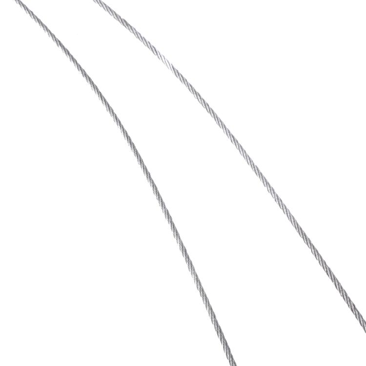 Vielseitiger verstellbarer Aufhängedraht aus Edelstahl für Bilder Stabiles Bildaufhängeseil mit praktischem Haken