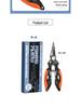 Compact Stainless Steel Multi-functional Fishing Pliers and Fish Gripper