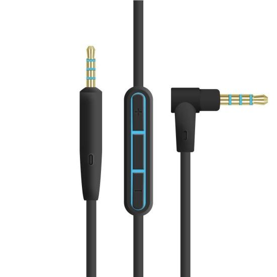 3.5mm to 2.5mm Headphone Audio Cable Wire with Mic for QC25 QC35 SoundTrue OE2