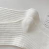 Cotton Pleated Calf Socks Handmade Pile Socks Sweet Lolita Socks