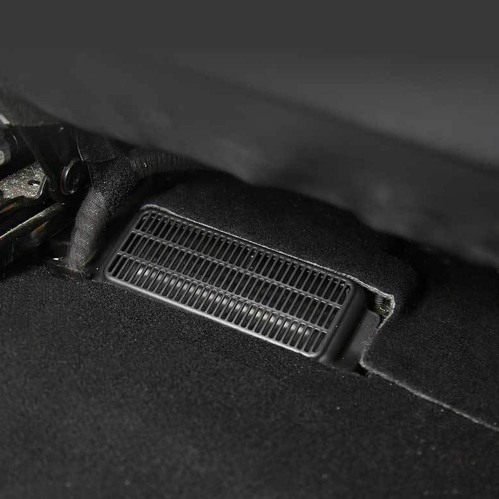 Tesla Model 3 2017-2022 Under Seat Rear Air Vent Protect Cover Anti-blocking Backseat Outlet Grille Car Accessories Interiors 2X