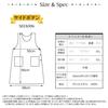 Nishiki Apron for Women, Water-Repellent, Quick-Drying, Wrinkle-Resistant, Side Buttons, Side Opening, Black, with Pockets