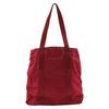 Tote Bag B10310 Red Nylon Women Used