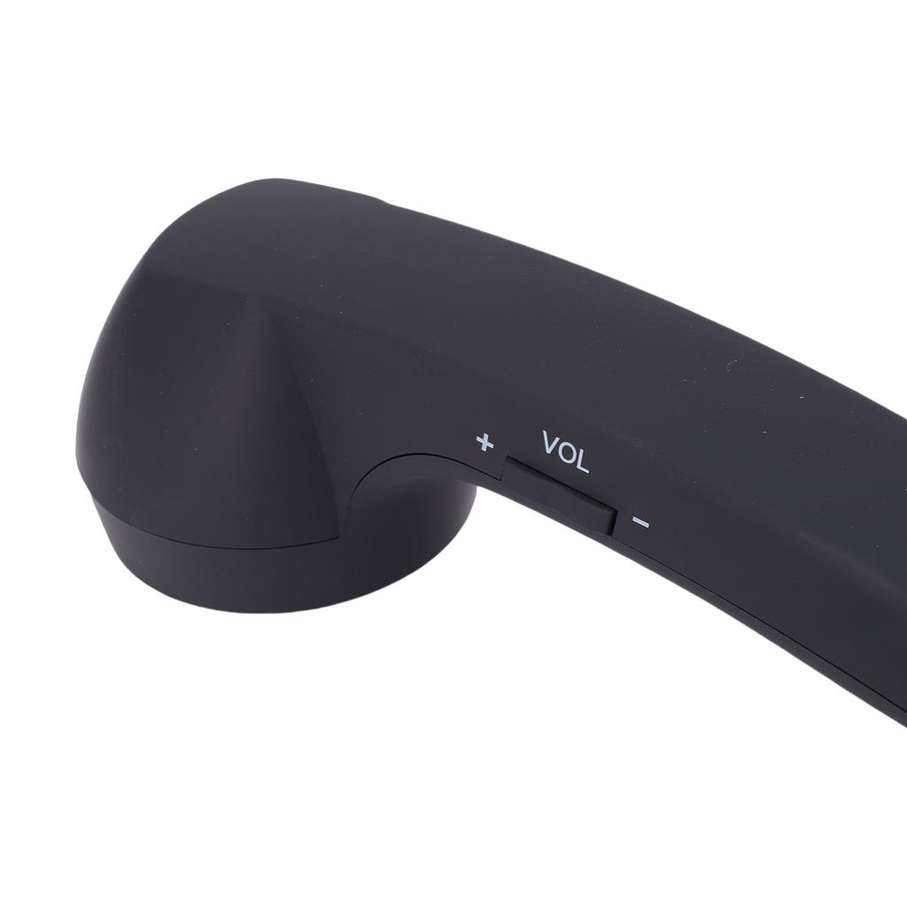 Retro-Telefonhörer mit Lautstärkeregelung Ergonomischer Typ-C-Kabel-Telefonhörer-Empfänger für Mobiltelefon Videoanruf Konferenz