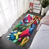Interior Floor Mat Doormat Mega Man X8 Rockman Non-slip Foot Rug Rectangle Kitchen Carpet Bedroom Bedside Mats Home Decor