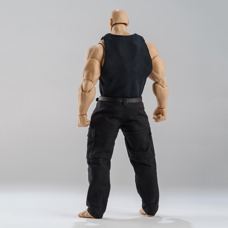 En Stock 1/12 Traje Táctico Fuerte Masculino Verde Militar/Negro Chaleco Ajustado Bolsillo Pantalones de Trabajo para Figura de Acción de 6" WWE C4 Adam MUFF