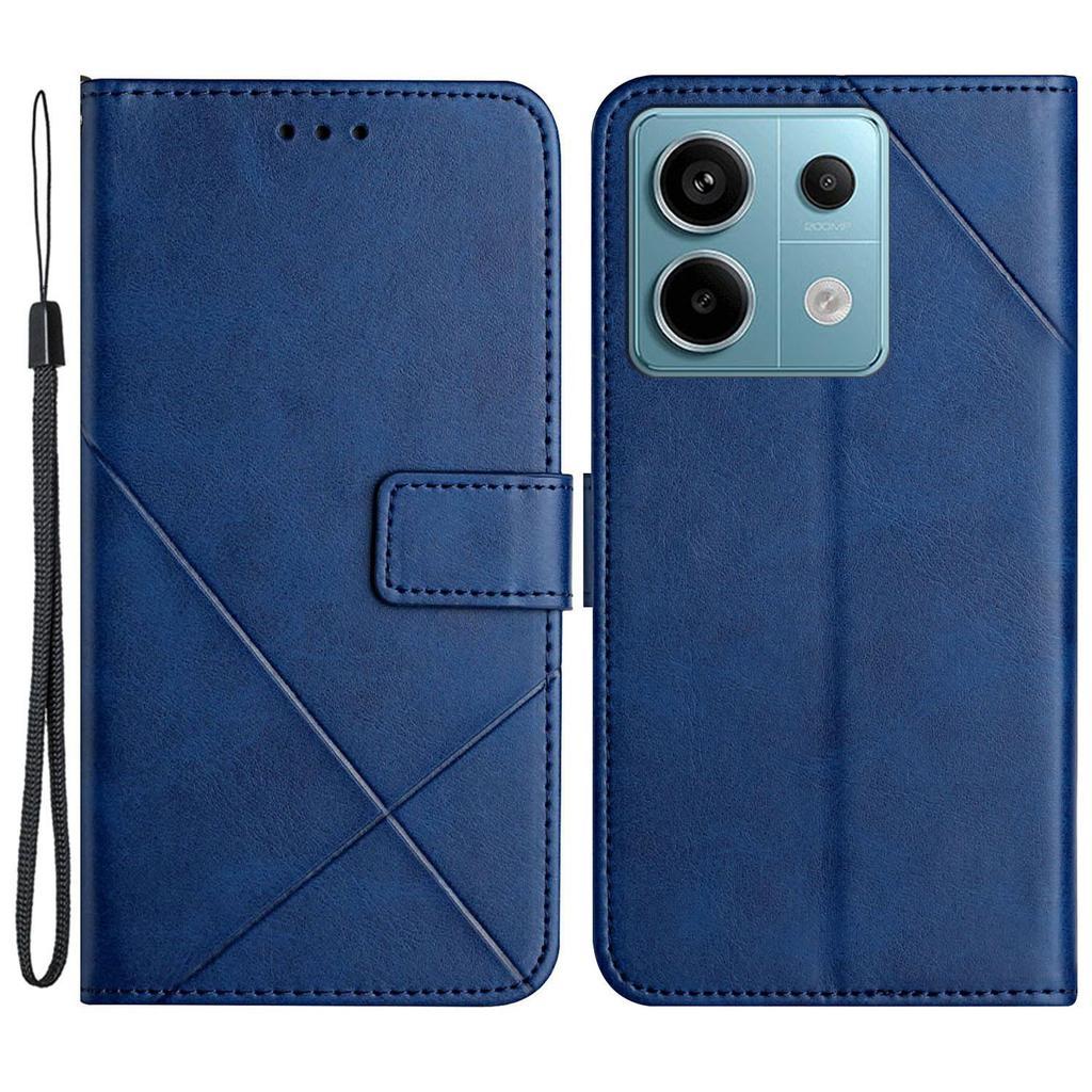 For Xiaomi Redmi Note 13 Pro 5G/Poco X6 5G Leather Case Wallet Stand Flip Phone Cover