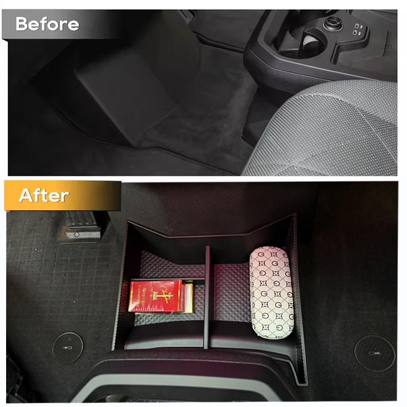For BMW IX I20 Elektro EV 2025-2025 The Space of the Storage Box On the Lower Layer of the Center Console Expands Accessories