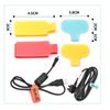 Label Velcro Wordable Color Cable Identification Adhesive Wordable Wire Classification Strap