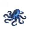 1pc 3D Printed Octopus Ornament Creative Animal Landscape Decorations Simulated Octopus Desktop Home Model Party Children's Gift