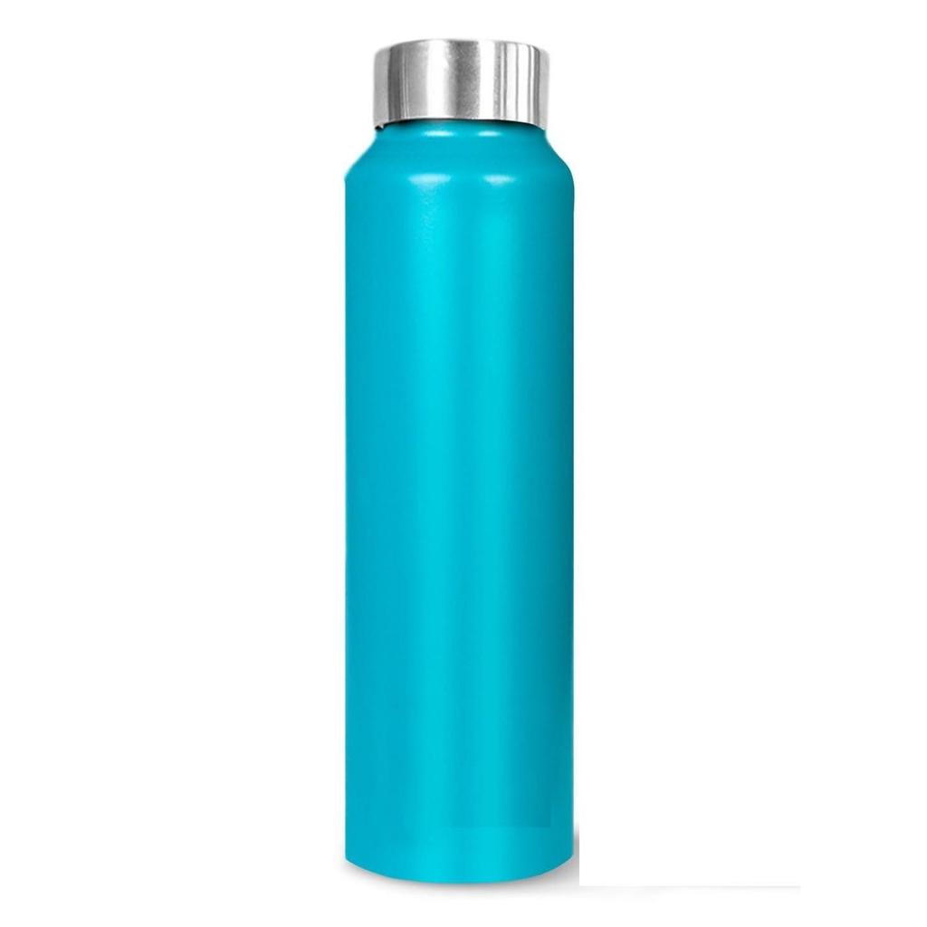Water Bottle (1 Litre, Premium Stainless Steel, Aqua Blue) Bottle for Fridge, School, Outdoor, Gym, Home and Office,  Non-Toxic, Easy-to-Clean