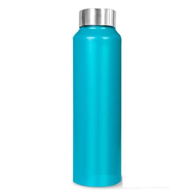 Water Bottle (1 Litre, Premium Stainless Steel, Aqua Blue) Bottle for Fridge, School, Outdoor, Gym, Home and Office,  Non-Toxic, Easy-to-Clean