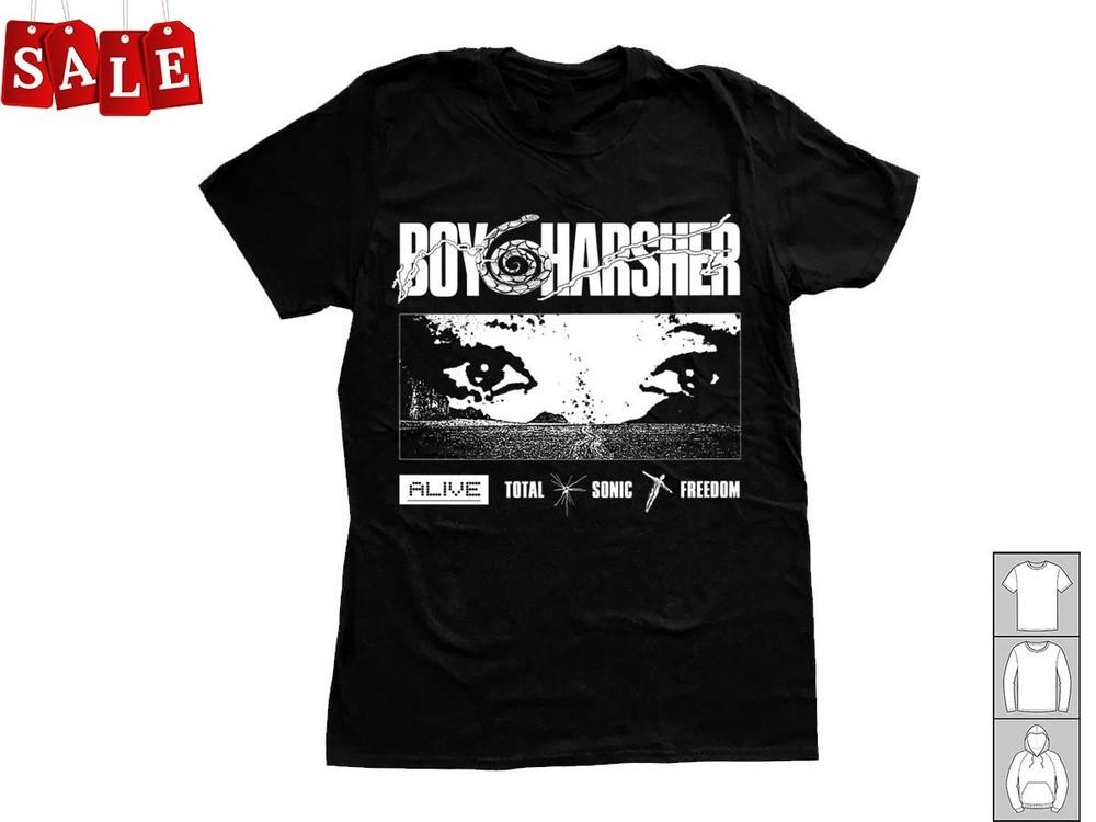

Hot Boy Harsher band Gift For Fans Unisex S5XL Shirt LL595 Unisex T-Shirt XXXL