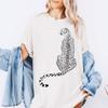 Leopard Graphic Comfort Colors Tshirt Cotton Comfortable Oversized Tee Funny Animal Harajuku Y2k Tops Streetwear Gift Clothes