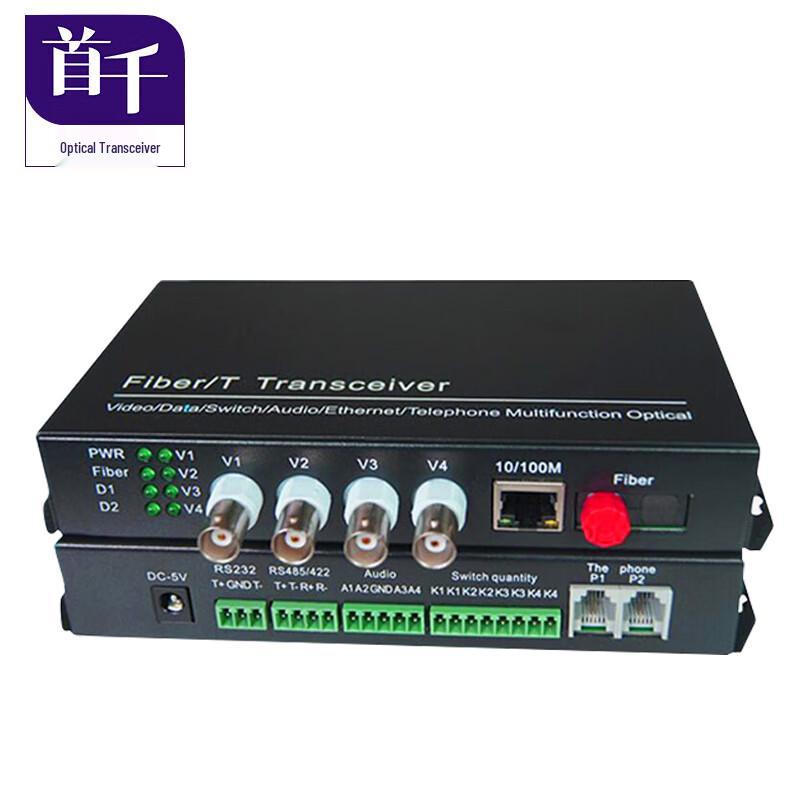 SHOCHAN Multi-Service Fiber Optical Transceiver