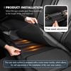 cxumpj1 Car Styling Seat Comfort Cushion Ice Silk Height Increasing Soft Pad Accessories For Mitsubishi Outlander Lancer Cross Colt