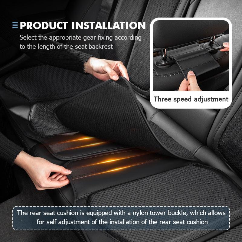 cxumpj1 Car Styling Seat Comfort Cushion Ice Silk Height Increasing Soft Pad Accessories For Mitsubishi Outlander Lancer Cross Colt