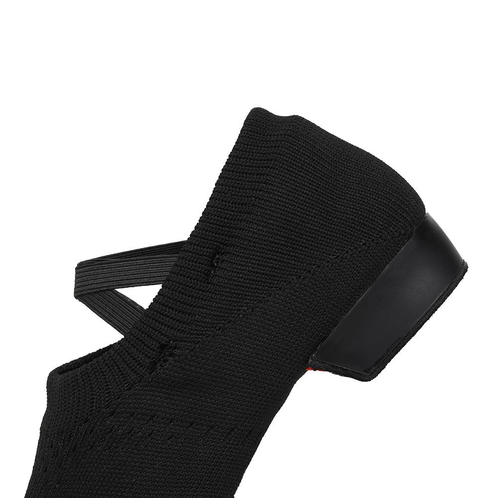 Pantofi de dans cu țesătură zburătoare Balet Yoga pentru interior, cu fund plat, pantofi de dans respirabili pentru femei și fete, pantofi de dans pentru formarea profesorilor